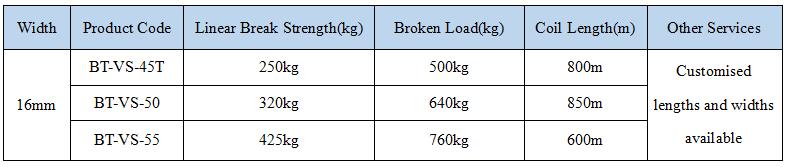 Polyester Composite Strap