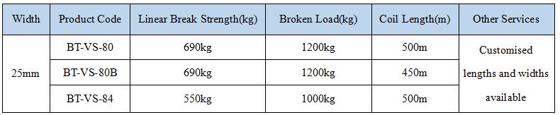 Polyester Composite Strap